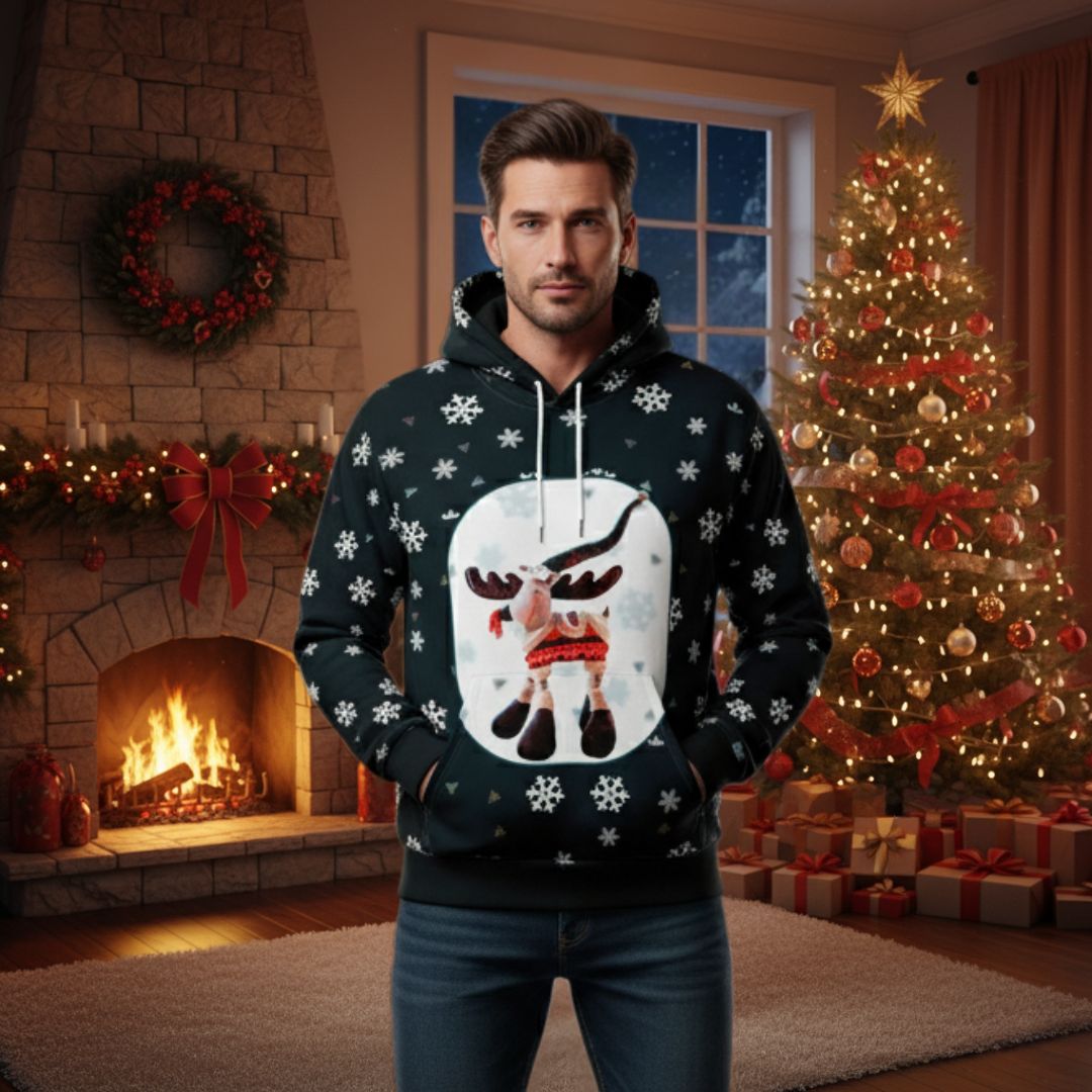 SNOWY CHRISTMAS HOODIE