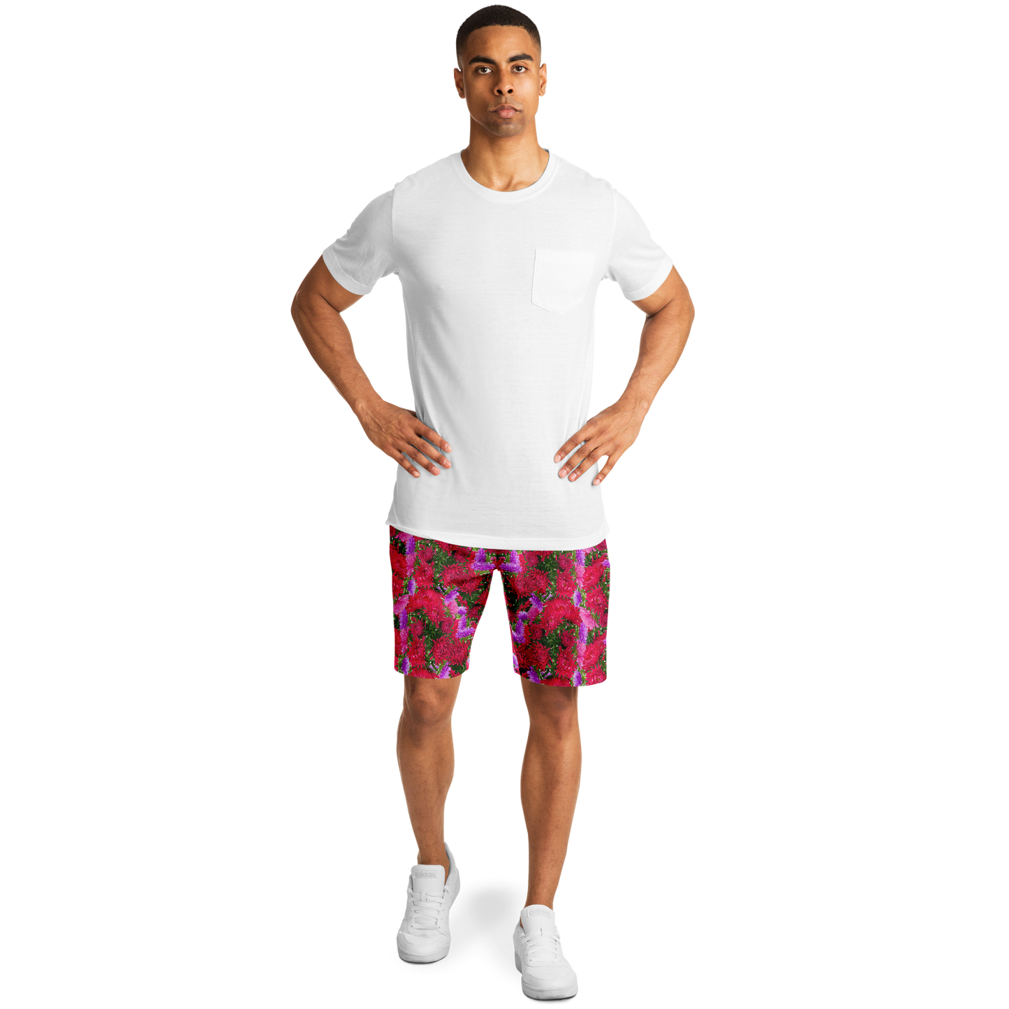 BRIGHT FLORAL MEN's SHORT Taufaa