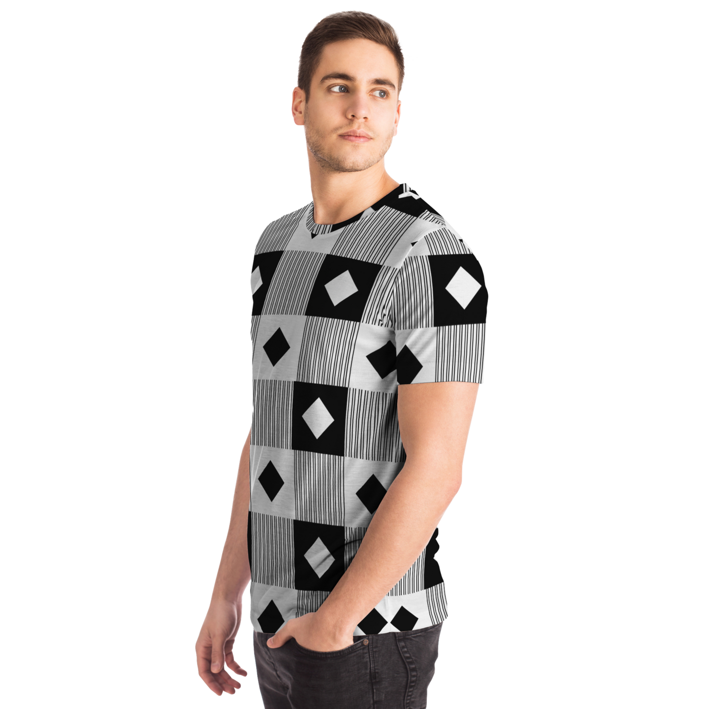 <alt.Radiant Rhombus T-Shirt - Taufaa>