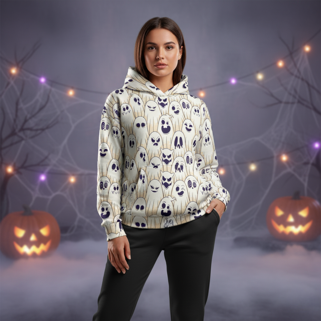 HALLOWEEN GHOST HOODIE Taufaa