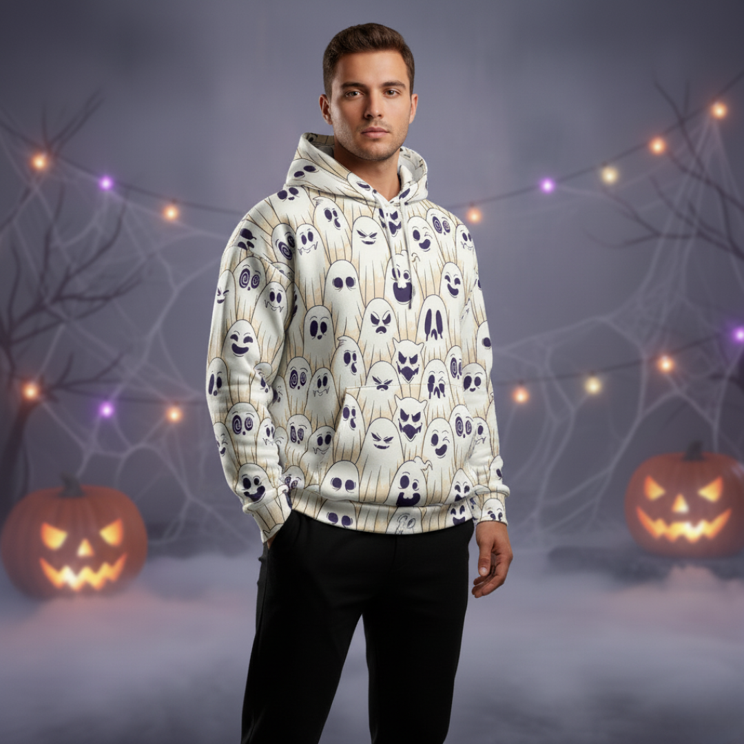 HALLOWEEN GHOST HOODIE Taufaa