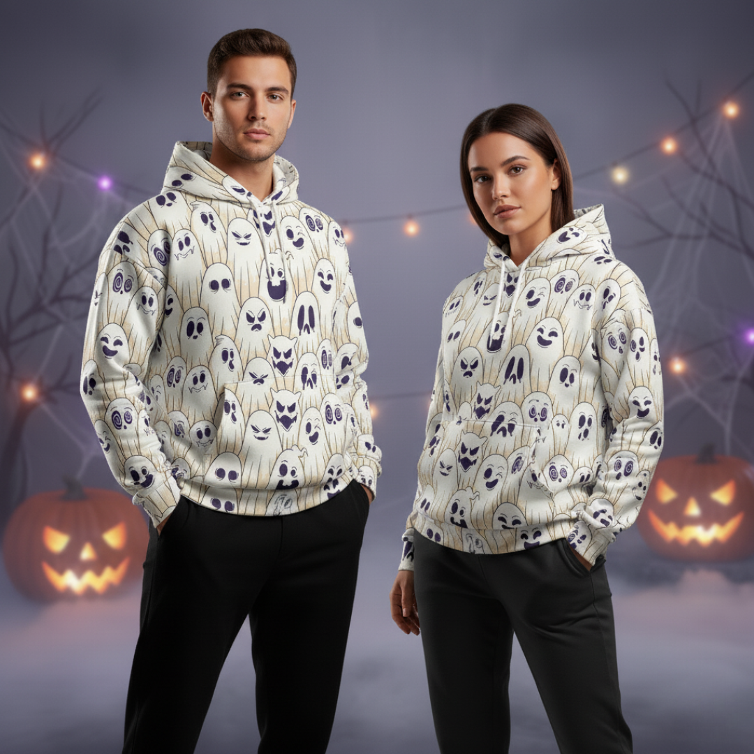 HALLOWEEN GHOST HOODIE Taufaa