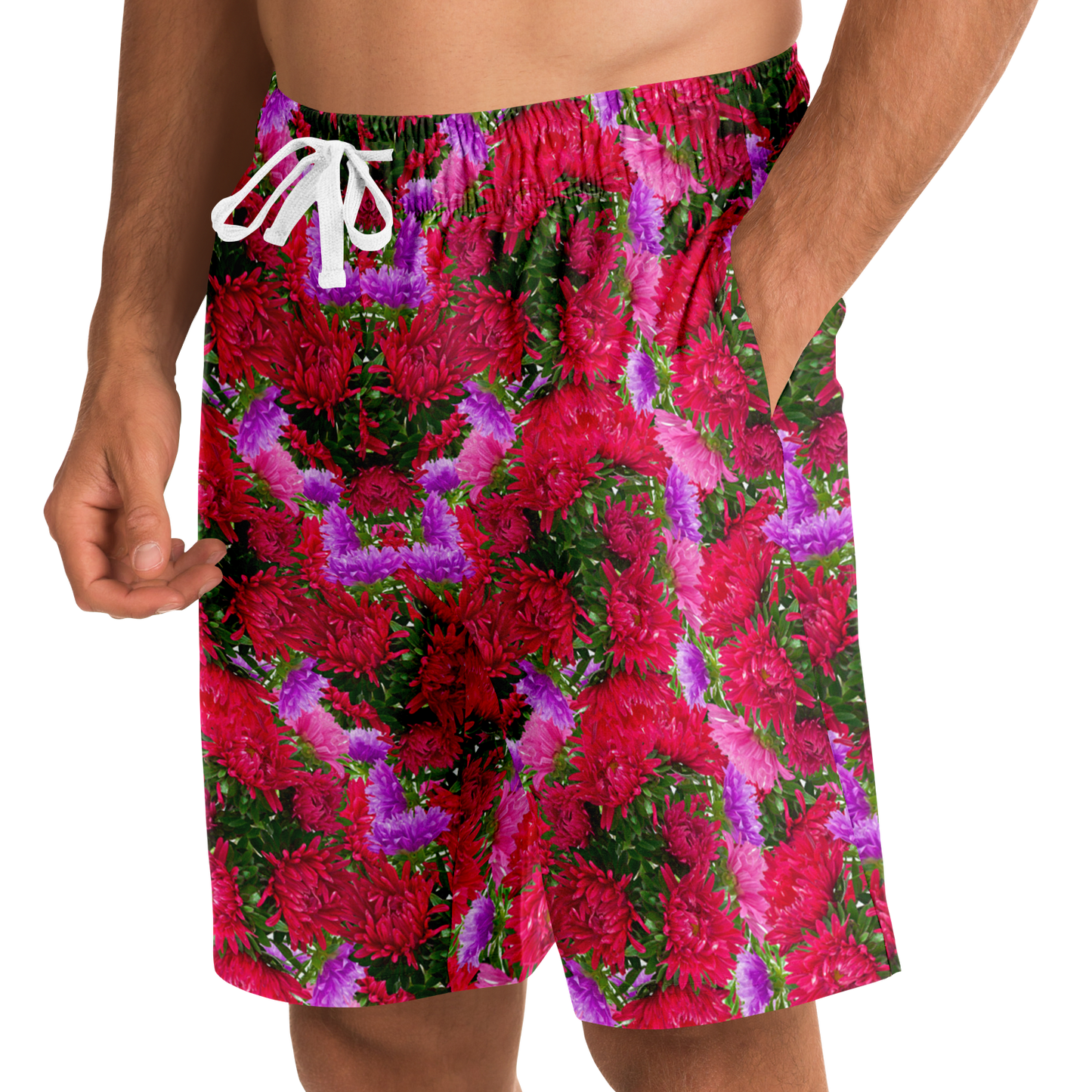 BRIGHT FLORAL MEN's SHORT Taufaa