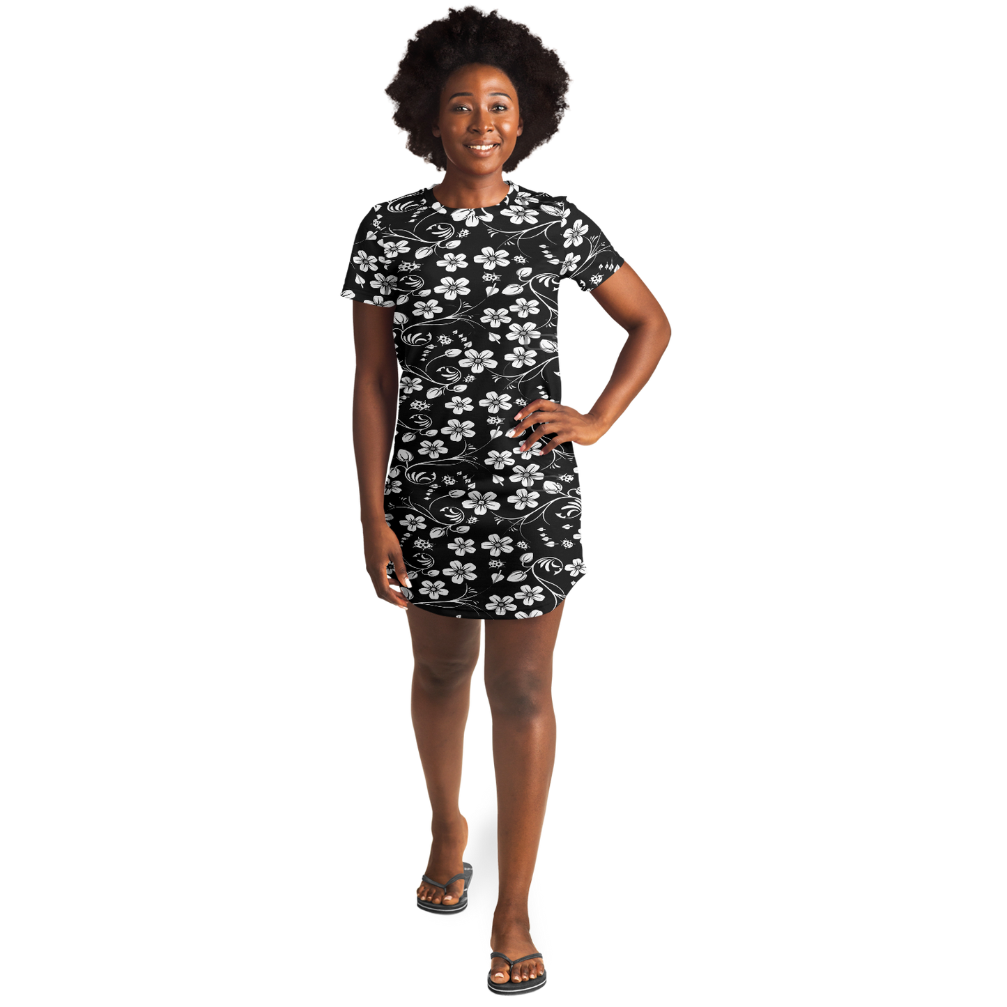 <alt.Blossom Beauty T-Shirt Dress - Taufaa>