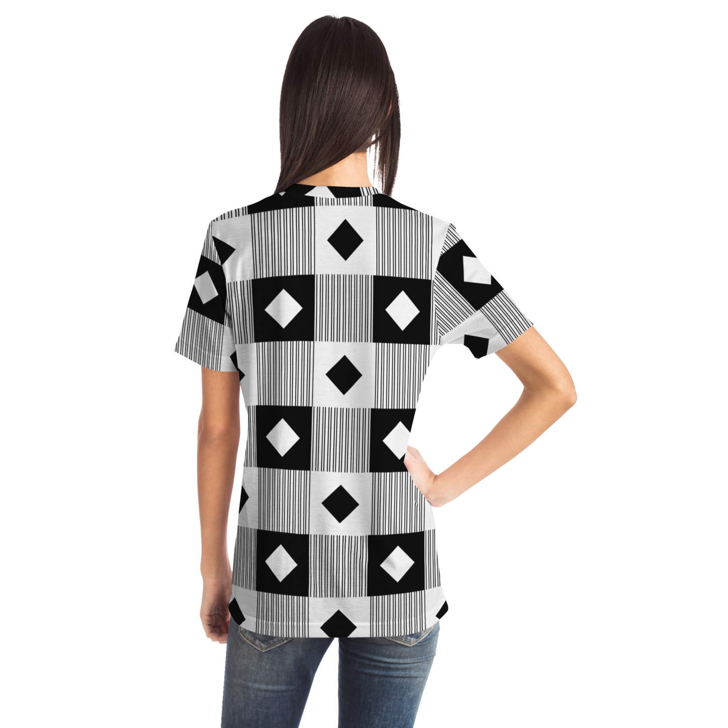 <alt.Radiant Rhombus T-Shirt - Taufaa>
