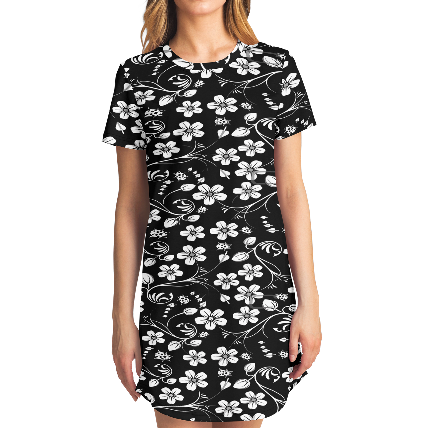 <alt.Blossom Beauty T-Shirt Dress - Taufaa>