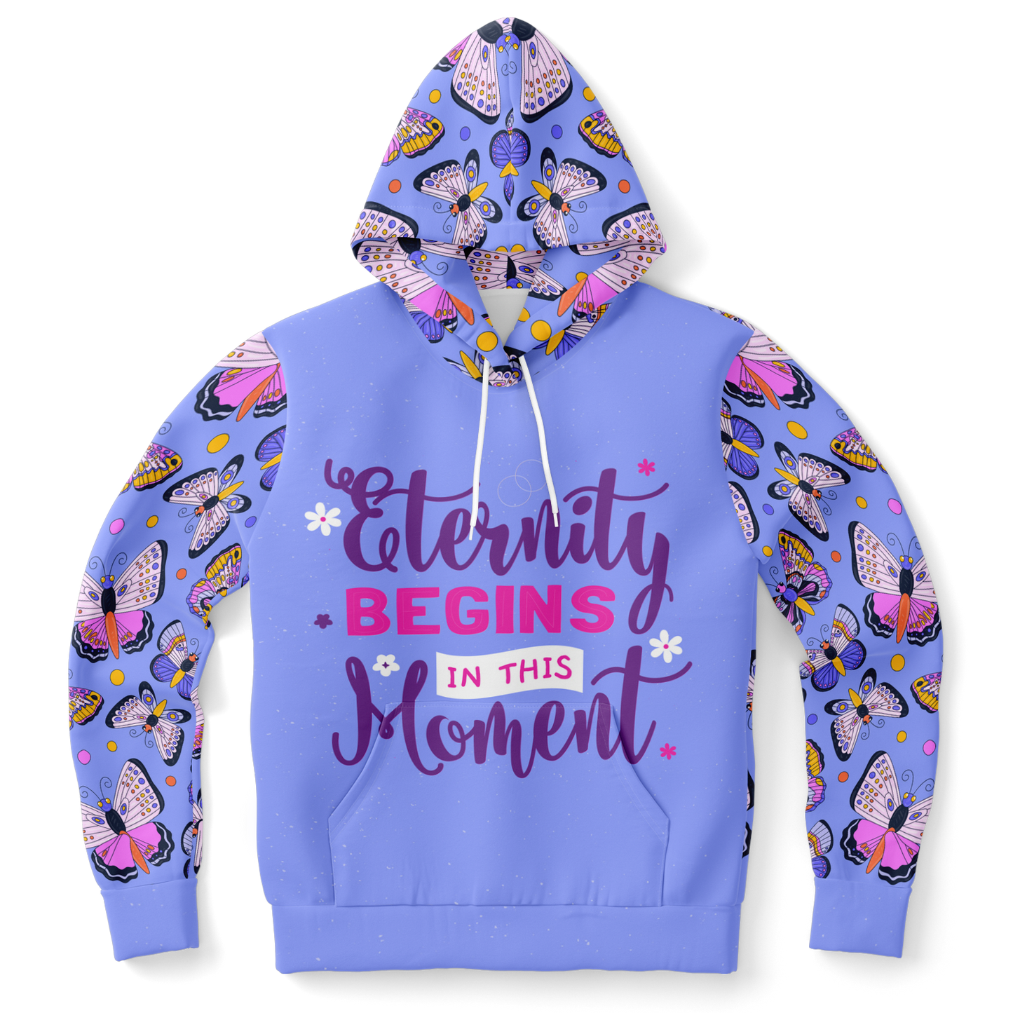 butterfly print hoodie,
lavender hoodie,
unisex hoodie