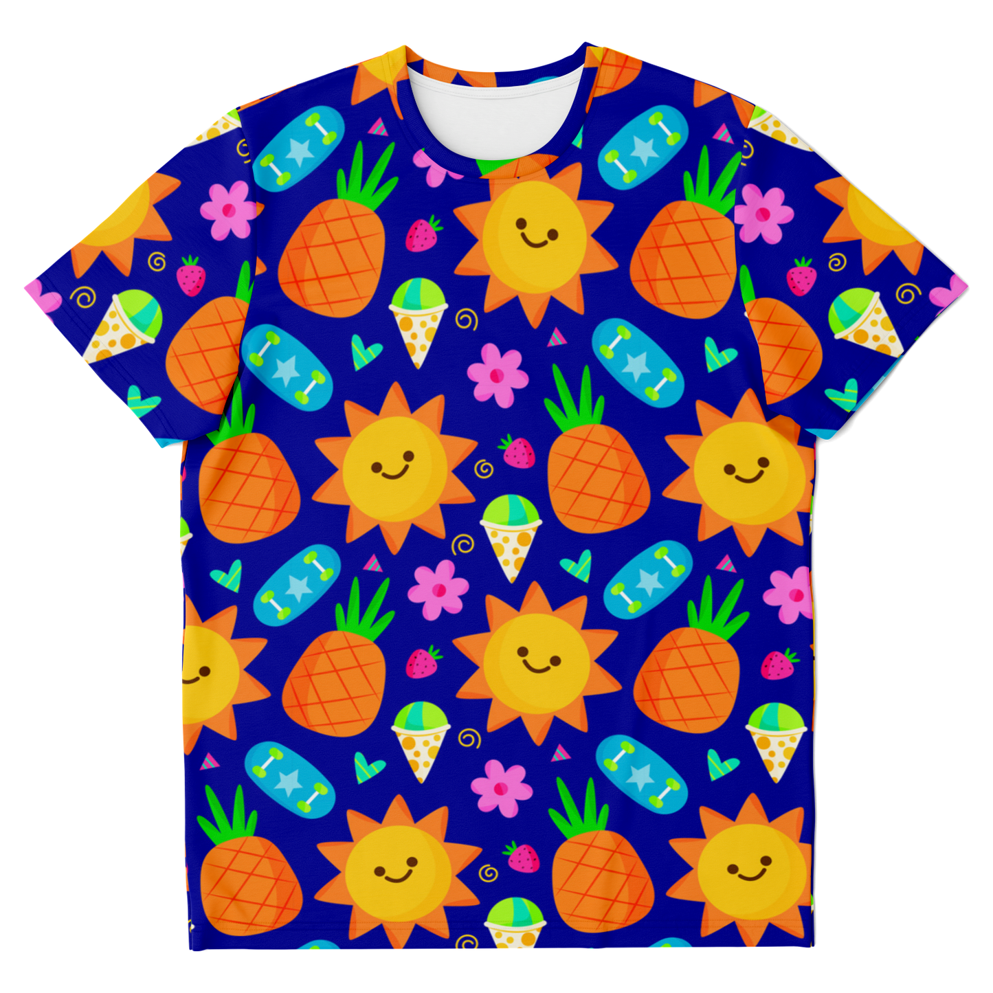 sun print t-shirt,
COLORFUL TSHIRT