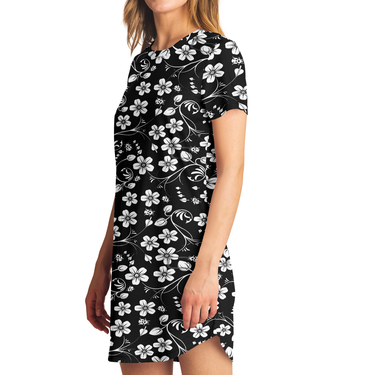 <alt.Blossom Beauty T-Shirt Dress - Taufaa>