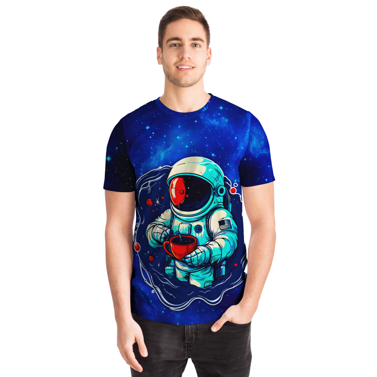 <alt.Star Splash Astronaut T-Shirt - Taufaa>