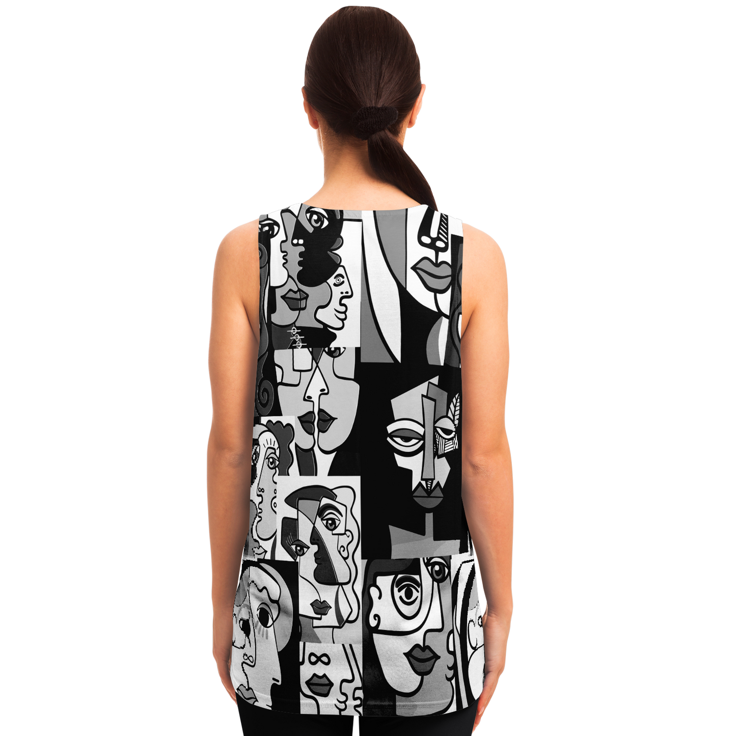<alt.Face Fusion Tank Top - Taufaa>