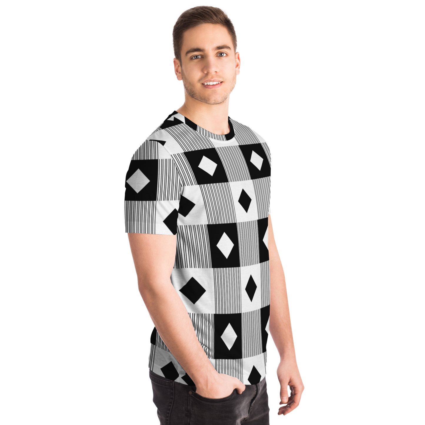 <alt.Radiant Rhombus T-Shirt - Taufaa>