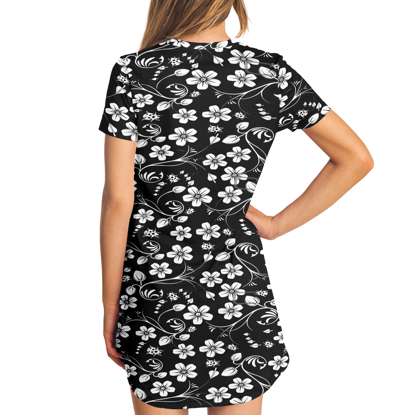 <alt.Blossom Beauty T-Shirt Dress - Taufaa>