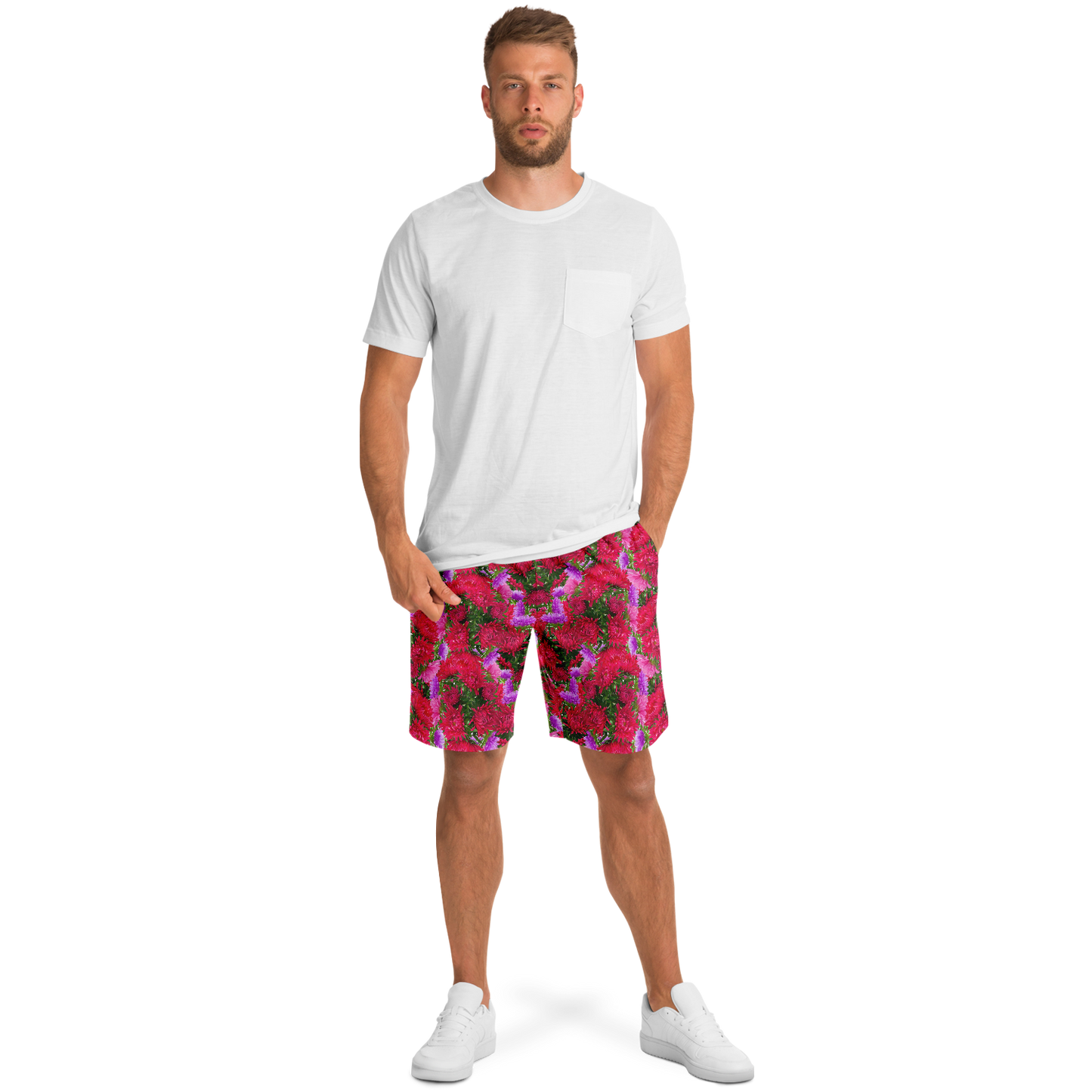 BRIGHT FLORAL MEN's SHORT Taufaa