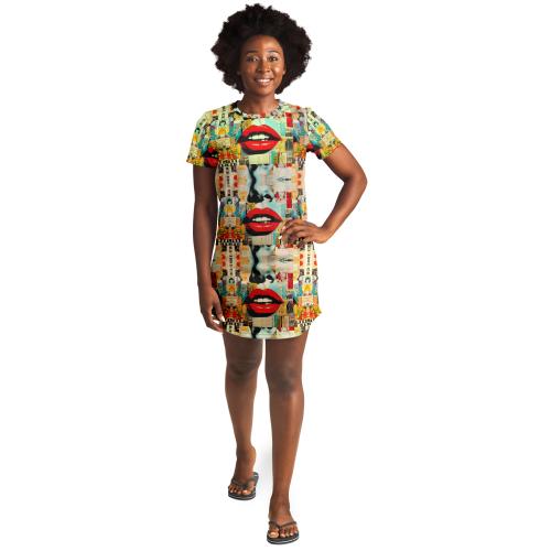 THROWBACK T-SHIRT DRESS Taufaa