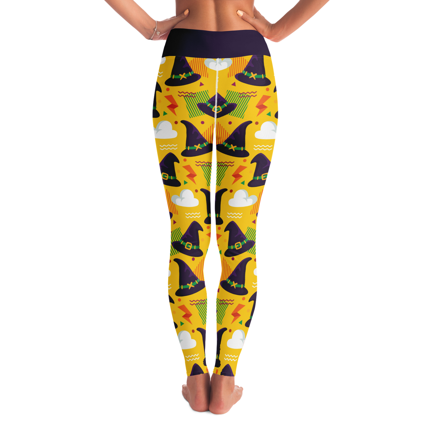 <alt.Haunted Hats Yoga Leggings - Taufaa>