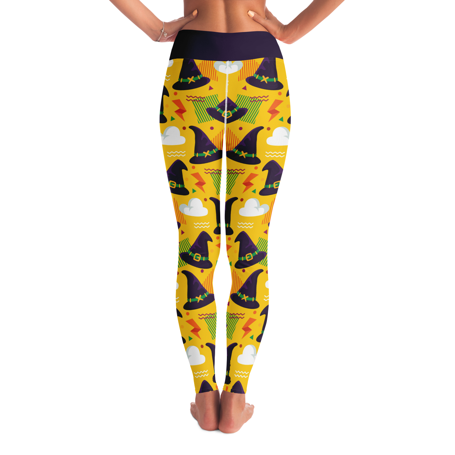 <alt.Haunted Hats Yoga Leggings - Taufaa>