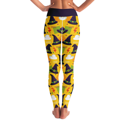 <alt.Haunted Hats Yoga Leggings - Taufaa>