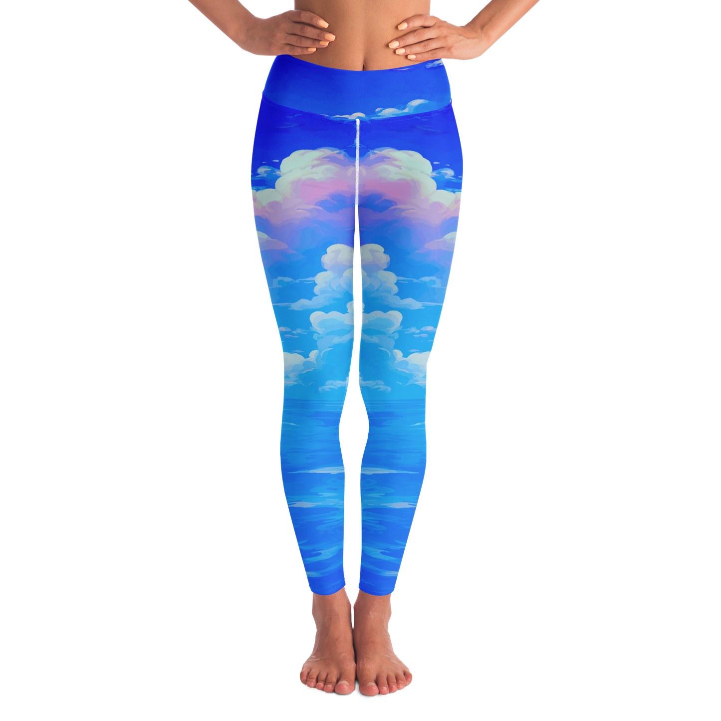 Yoga Leggings - AOP Taufaa