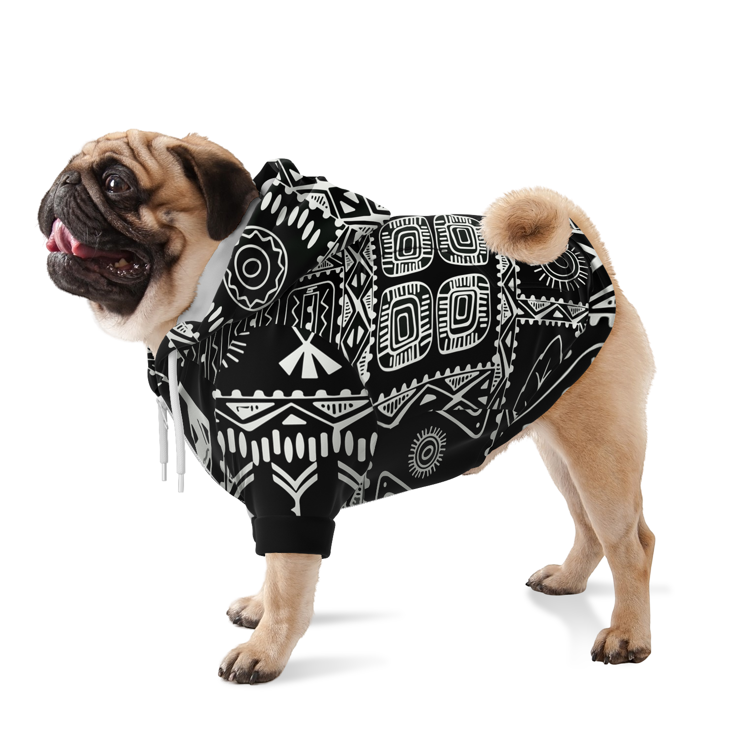 <alt.Tribal Tales Dog Hoodie - Taufaa>