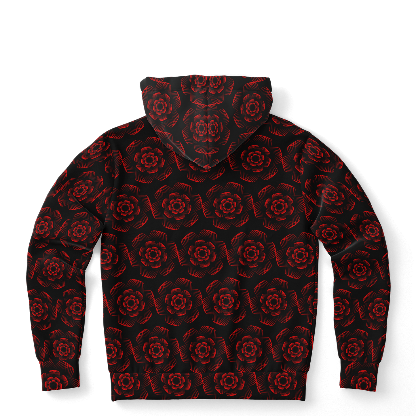 <alt.Ruby Red Rose Hoodie - Taufaa>