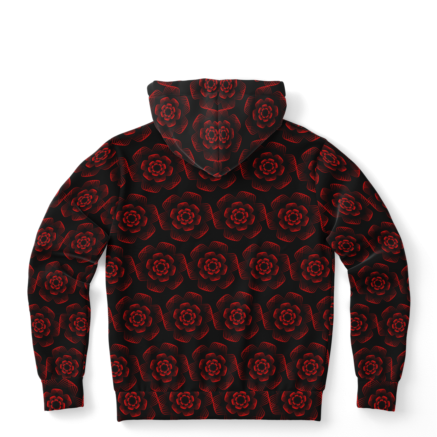 <alt.Ruby Red Rose Hoodie - Taufaa>