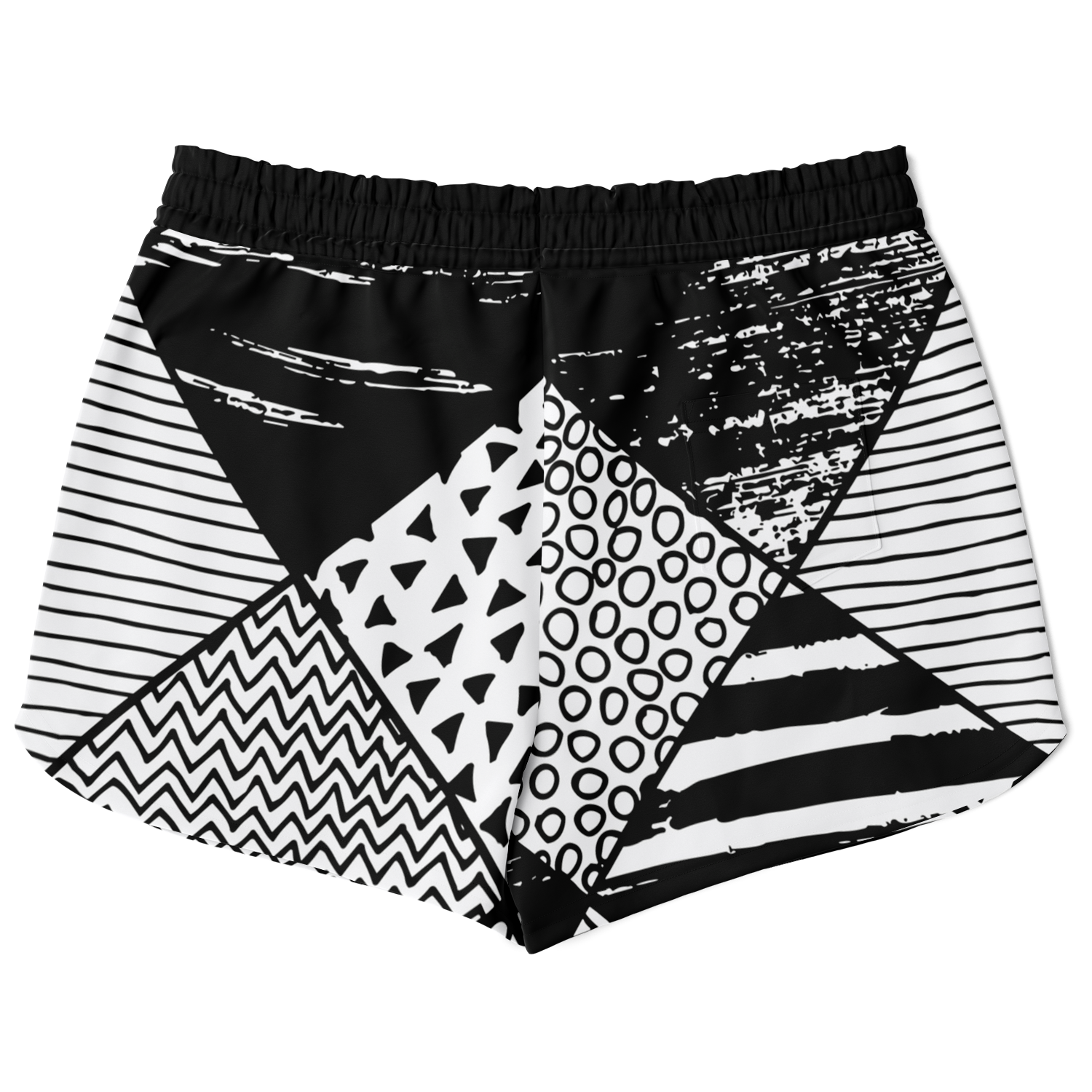 <alt.Geometric Glam Women Shorts - Taufaa>