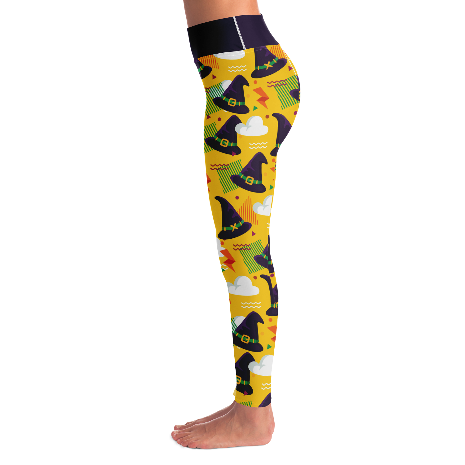 <alt.Haunted Hats Yoga Leggings - Taufaa>