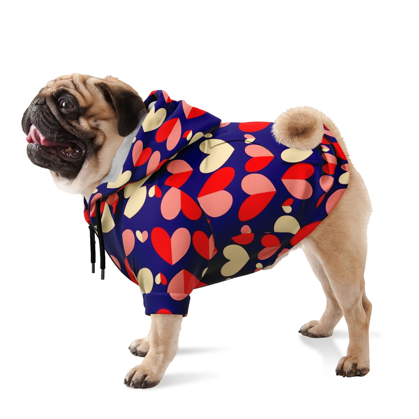 <alt.Pawsome Pullover Dog Zip-Up Hoodie - Taufaa>