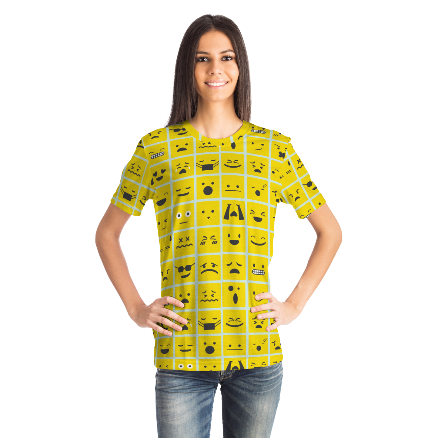 PRINTED EMOJIS T-SHIRT Taufaa