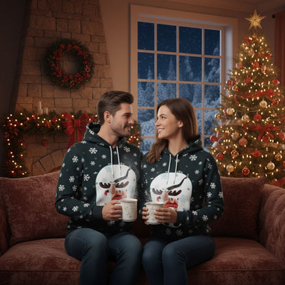 SNOWY CHRISTMAS HOODIE