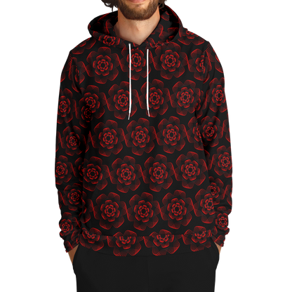 <alt.Ruby Red Rose Hoodie - Taufaa>