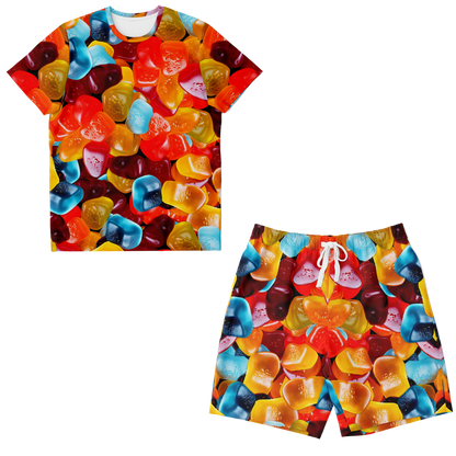 CANDY T-SHIRT & SHORT CO-ORD SET