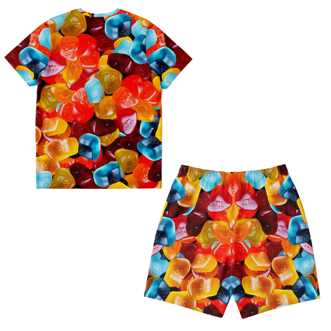 CANDY T-SHIRT & SHORT CO-ORD SET