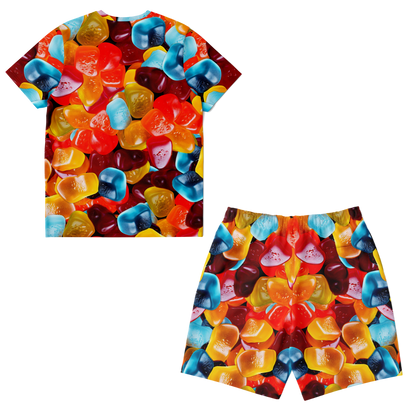 CANDY T-SHIRT & SHORT CO-ORD SET