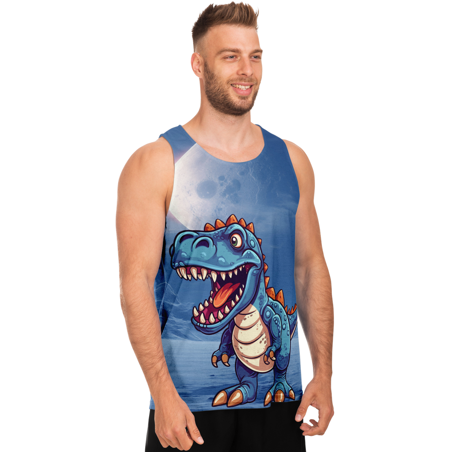 Blue Beast Tank Top Taufaa