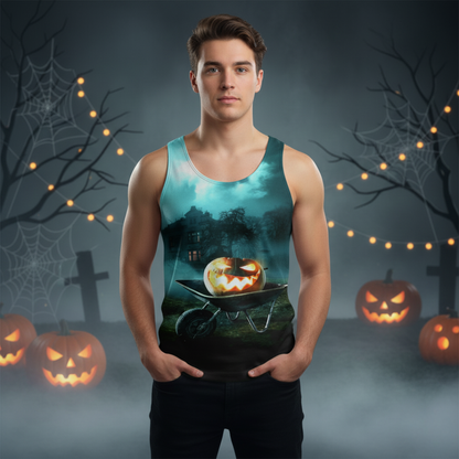 HALLOWEEN HAUNTED TANK TOP Taufaa