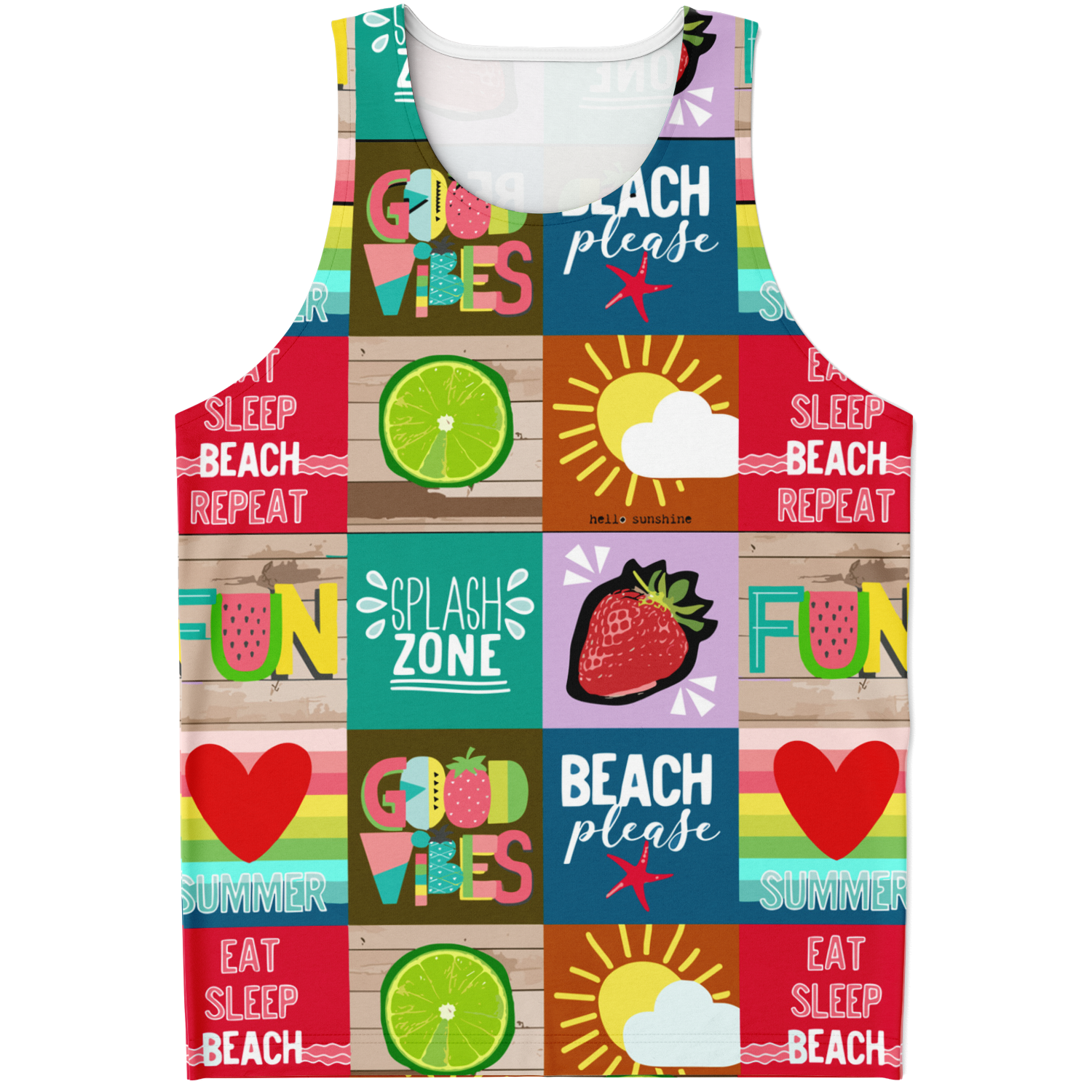 <alt.Beach Beat Tank Top - Taufaa>