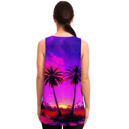 SUNSET WAVE TANK TOP