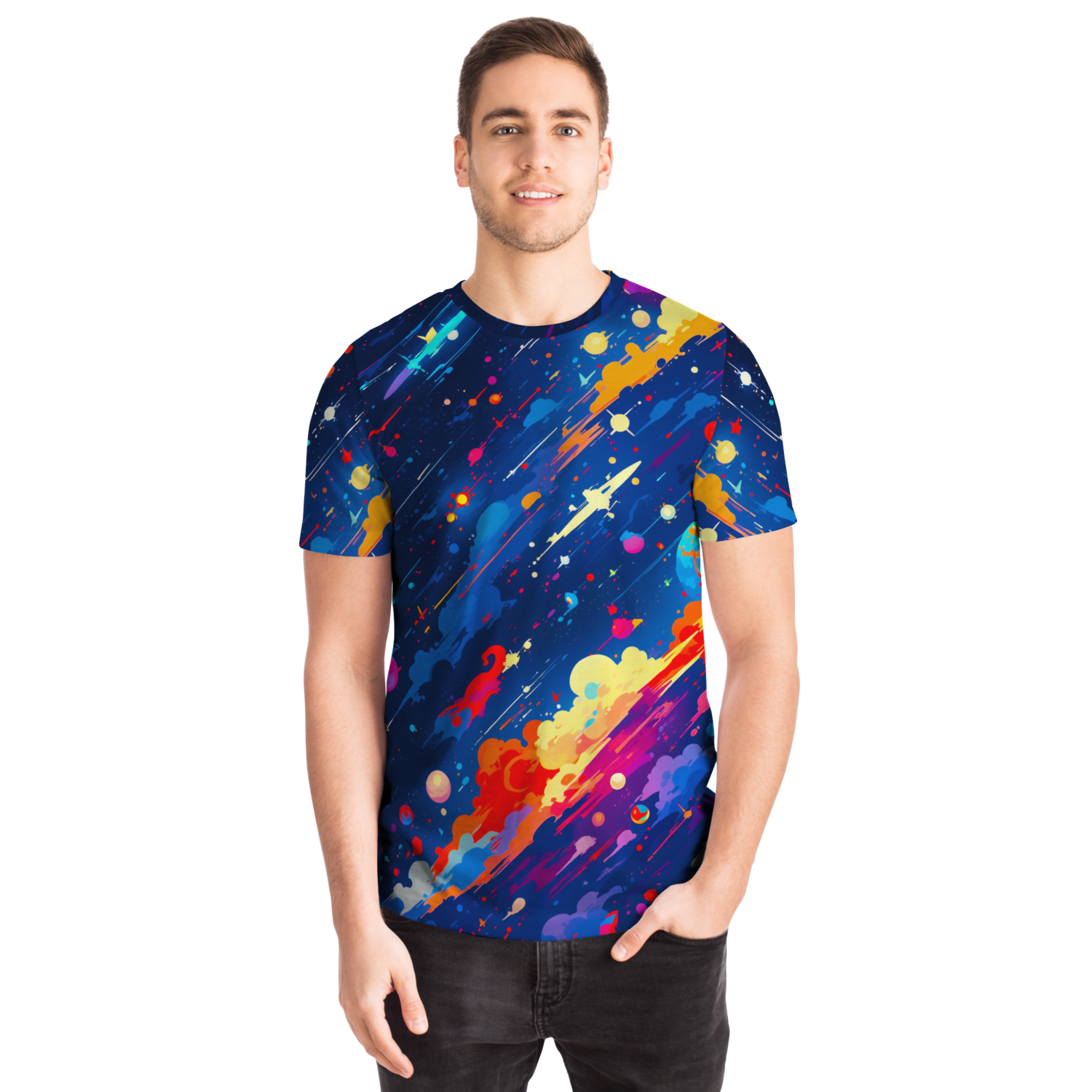 <alt.Galaxy Glimmer T-shirt - Taufaa>