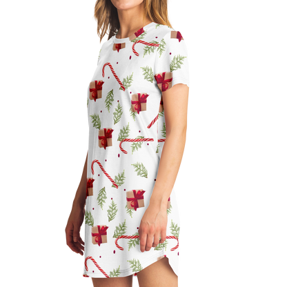 T-Shirt Dress - AOP Taufaa