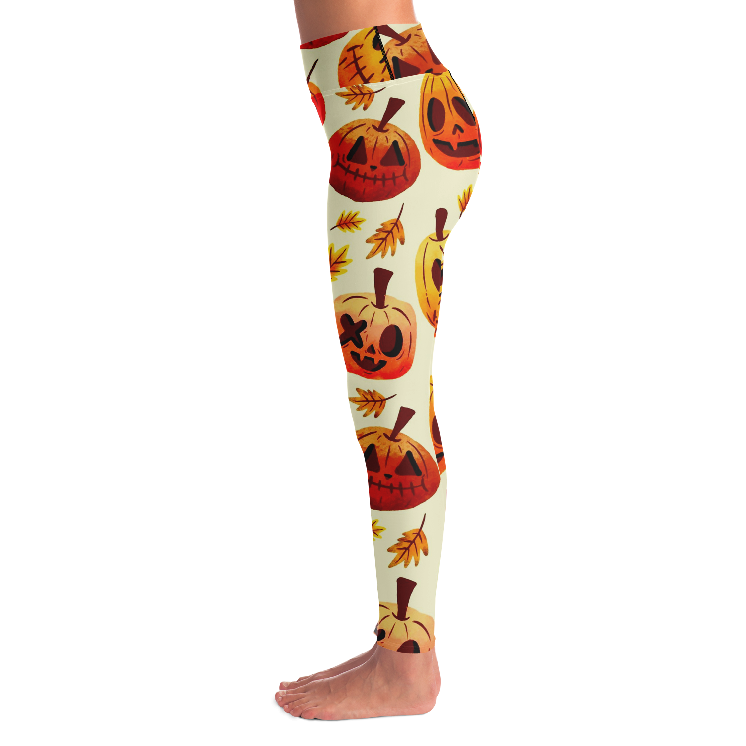 HAUNTED PUMPKIN YOGA LEGGING Taufaa