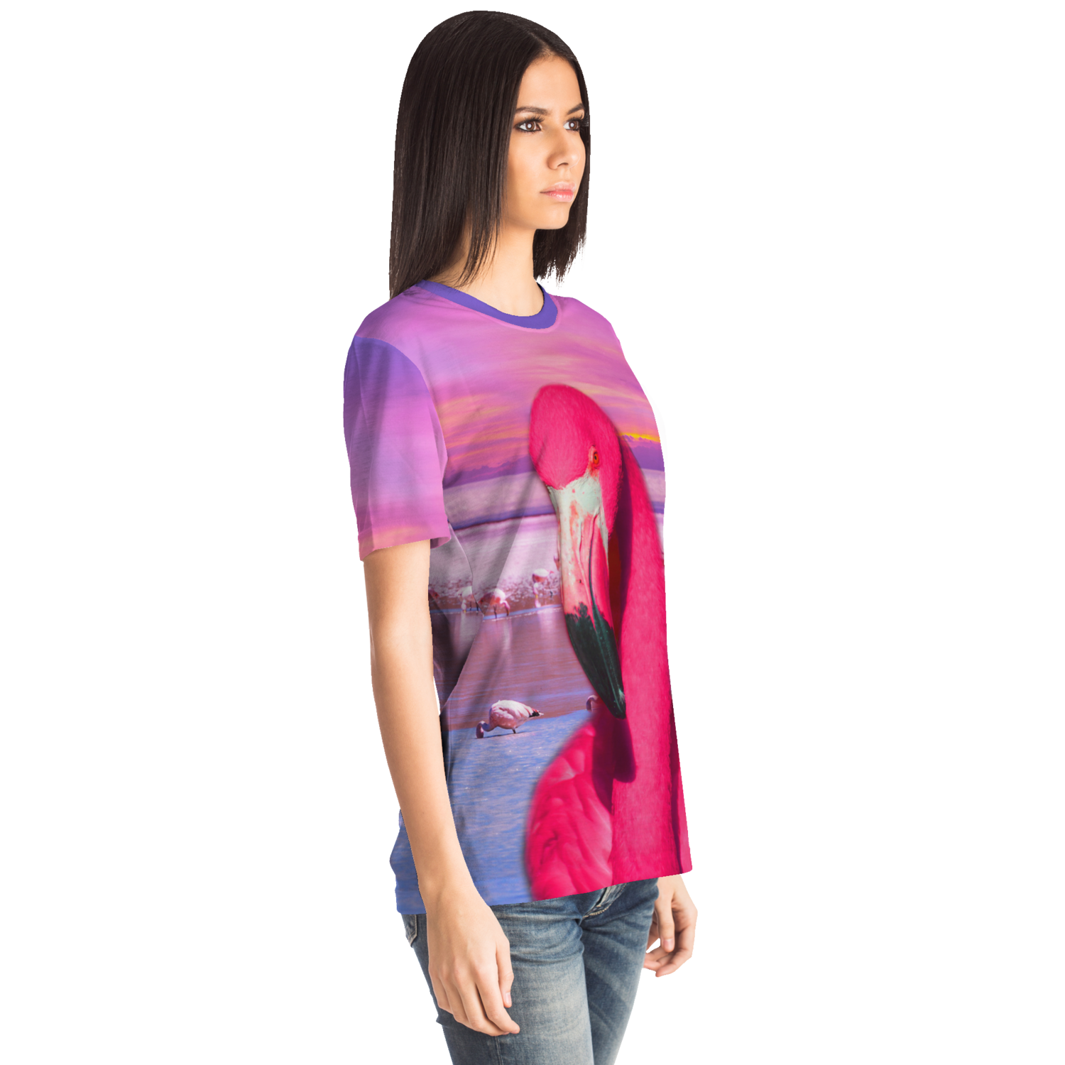 <alt.Flamingo Fantasy T-Shirt - Taufaa>