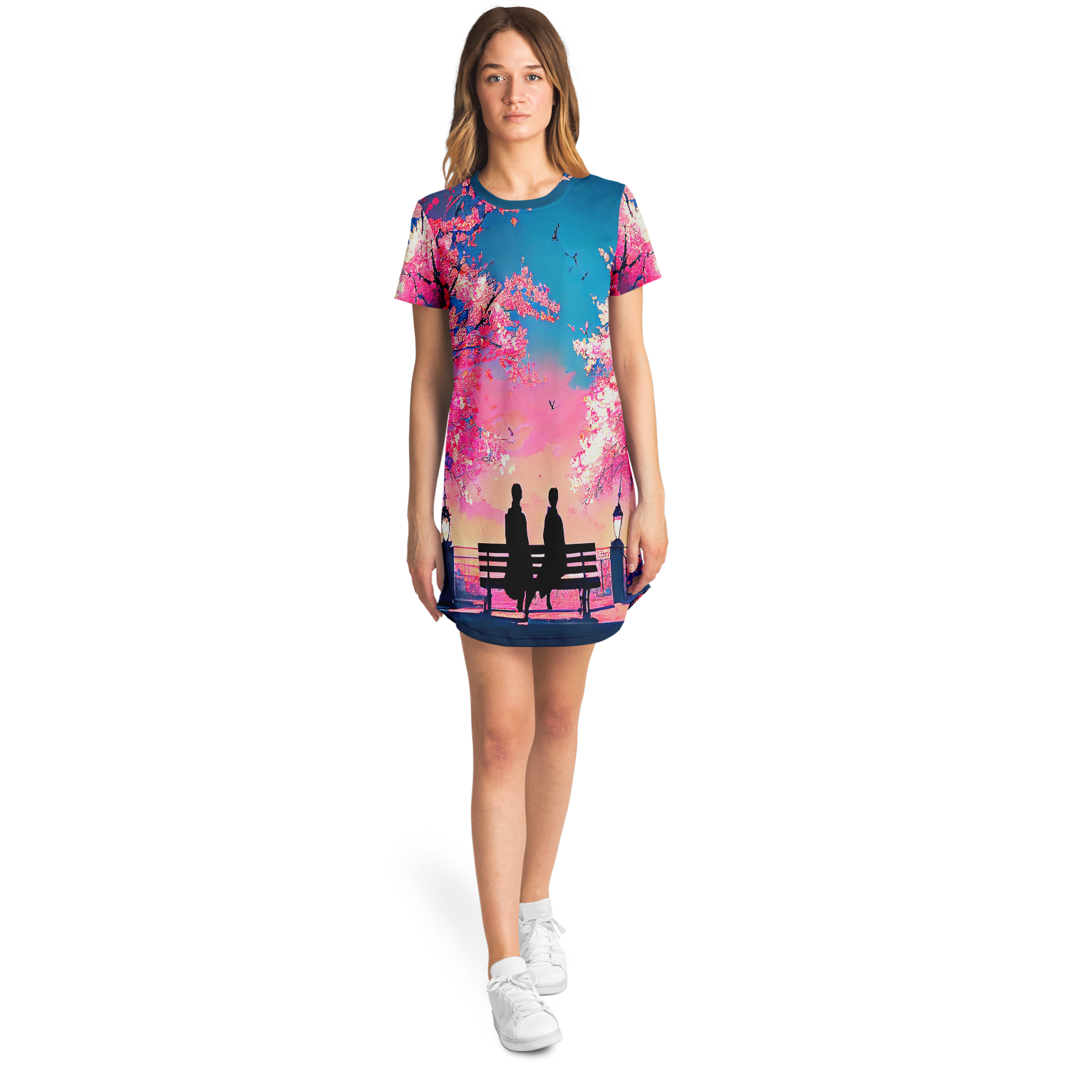 Blossom Bliss T-shirt Dress Taufaa