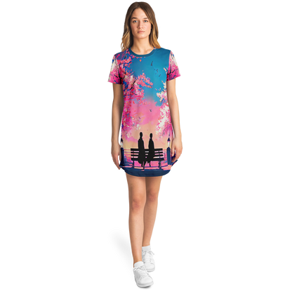 Blossom Bliss T-shirt Dress Taufaa