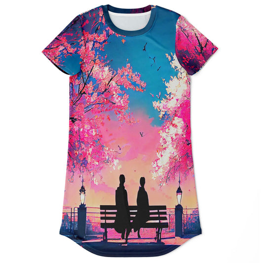 <alt.Blossom Bliss T-shirt Dress - Taufaa>