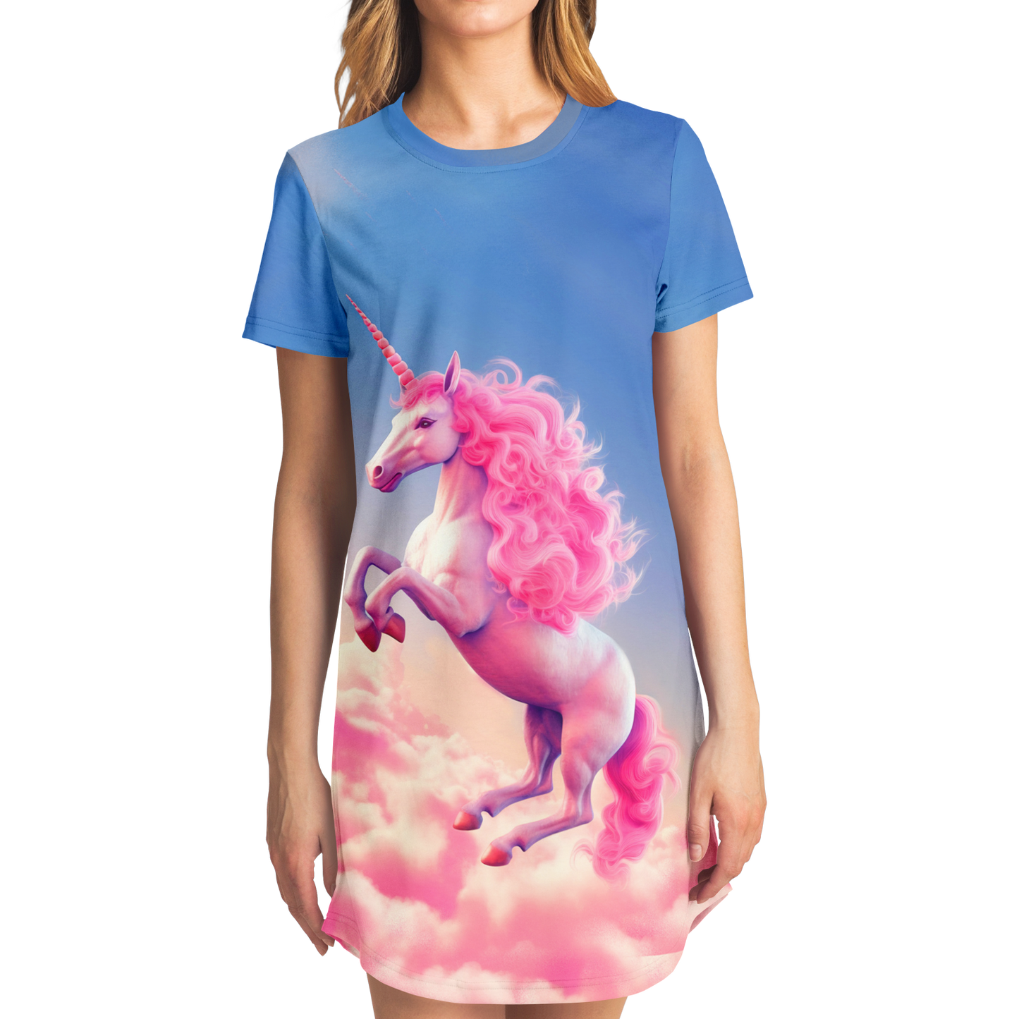 <alt.Unicorn Universe T-Shirt Dress - Taufaa>