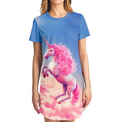 <alt.Unicorn Universe T-Shirt Dress - Taufaa>