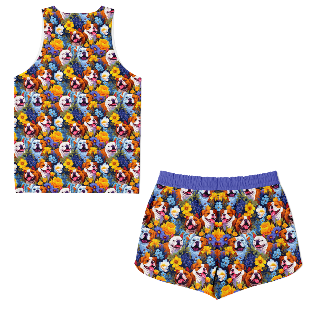 PUPPY LOVE TANK TOP & SHORT CO-ORD SET