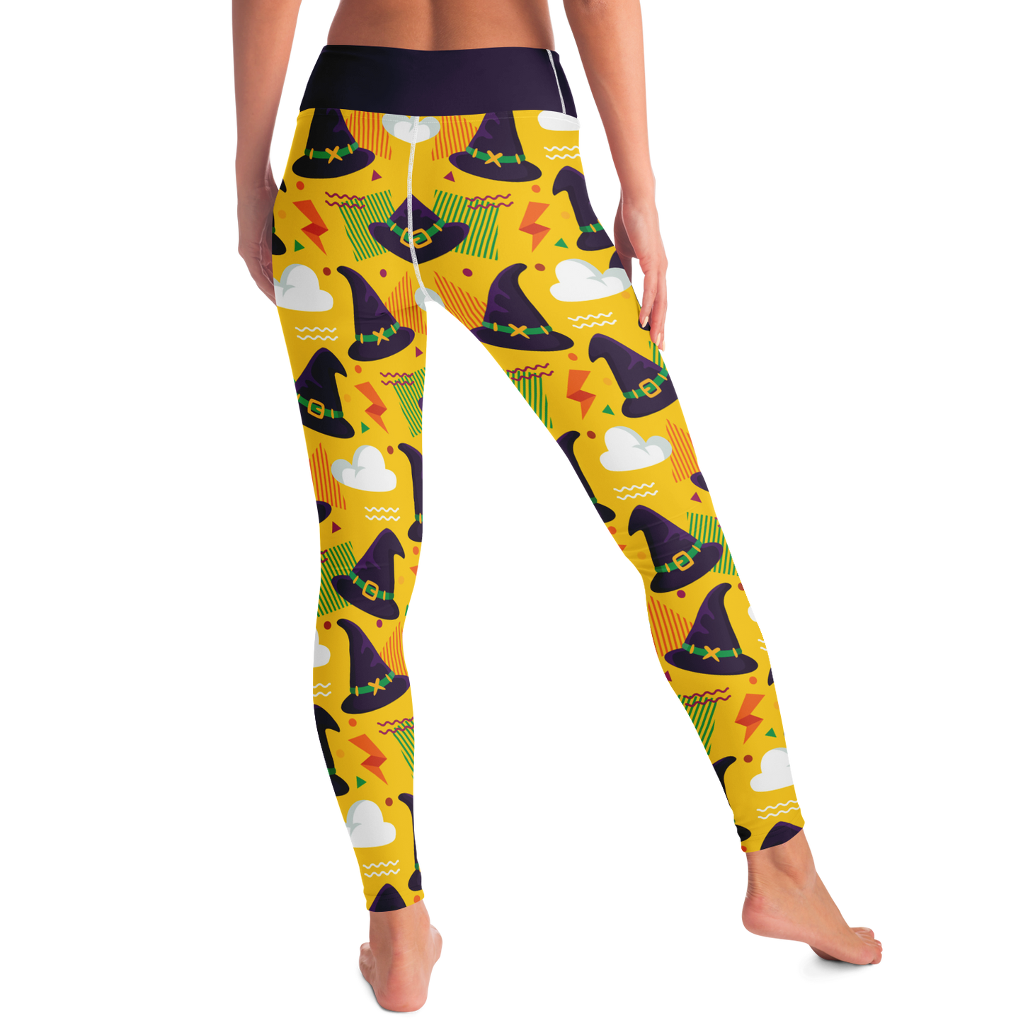 <alt.Haunted Hats Yoga Leggings - Taufaa>